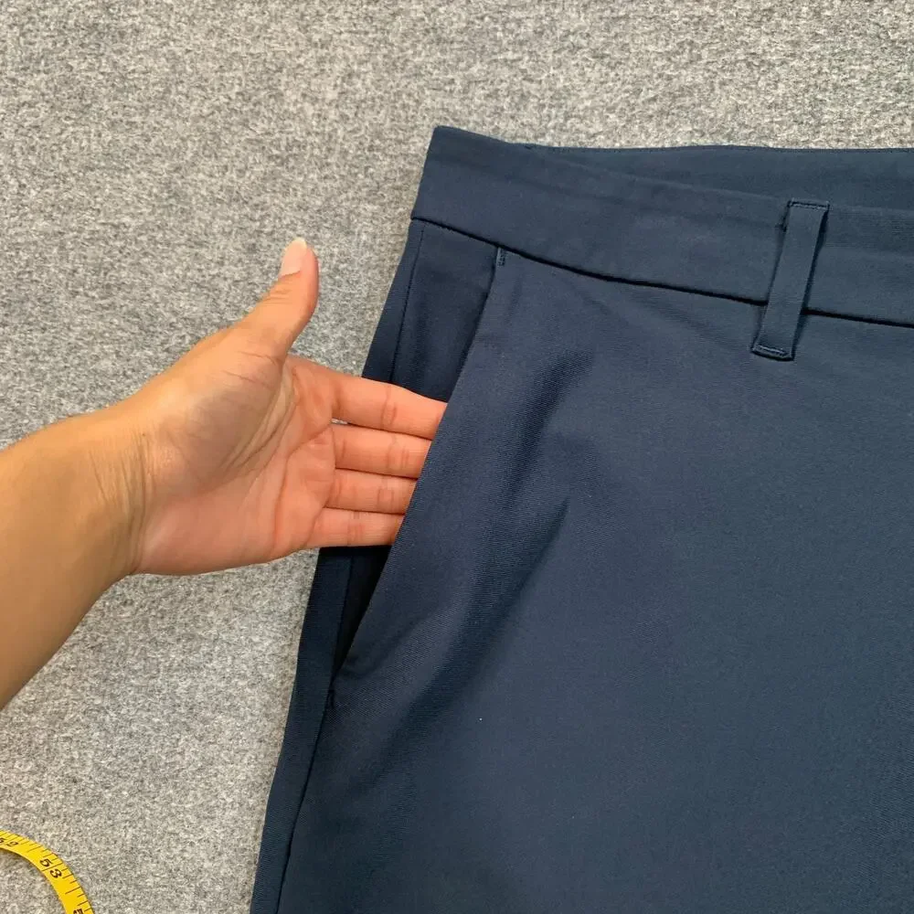 Lululemon Pants Mens 34 Navy Commission Slim Fit Warpstreme Performance Golf
